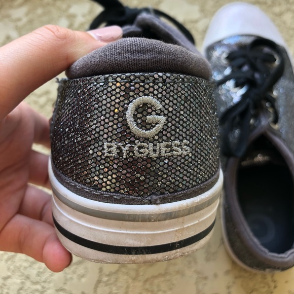 guess glitter sneakers